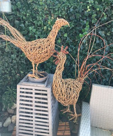 Two Willow Sculptures